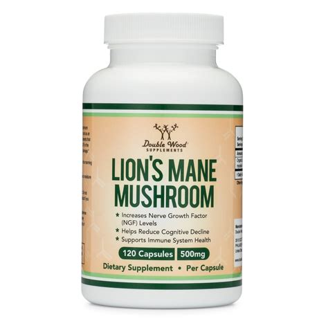lion's mane mushroom capsules